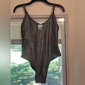 No boundaries Holographic bathing suit